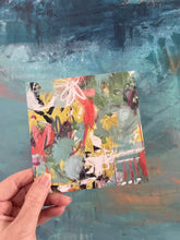 Load image into Gallery viewer, Joyful art greetings card - set of 4 - Joyful