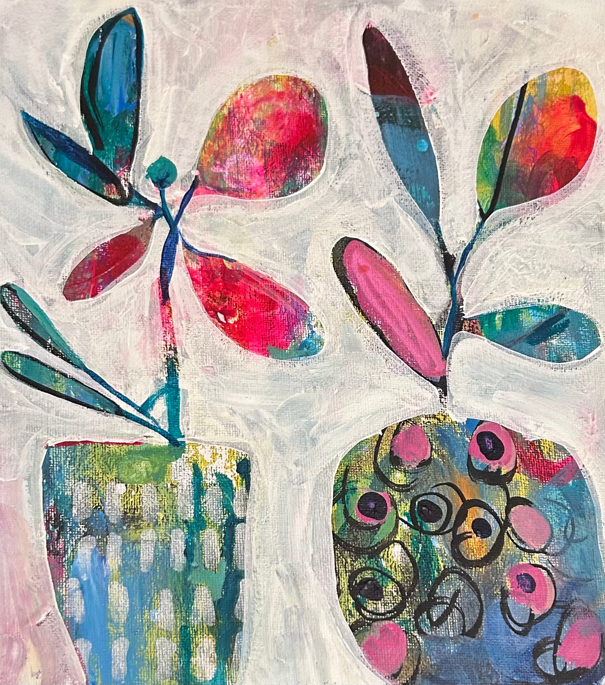 Abstract Blooms - The Social Canvas